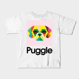 Puggle Dog Owner Vintage Funny Puggle Kids T-Shirt